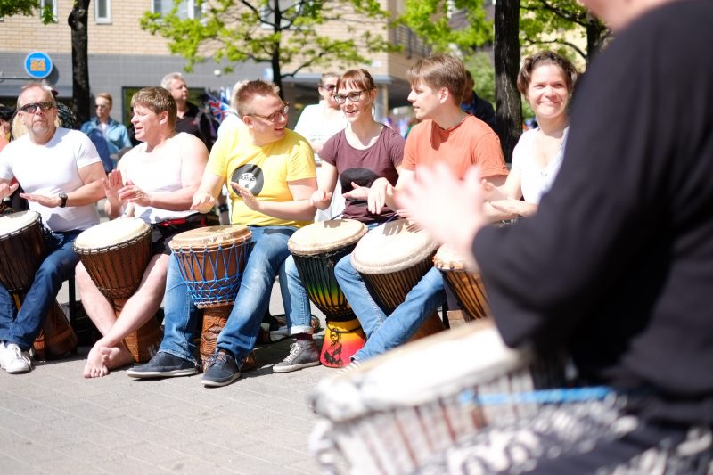 Weekly Djembe lessons Ossi Percussion